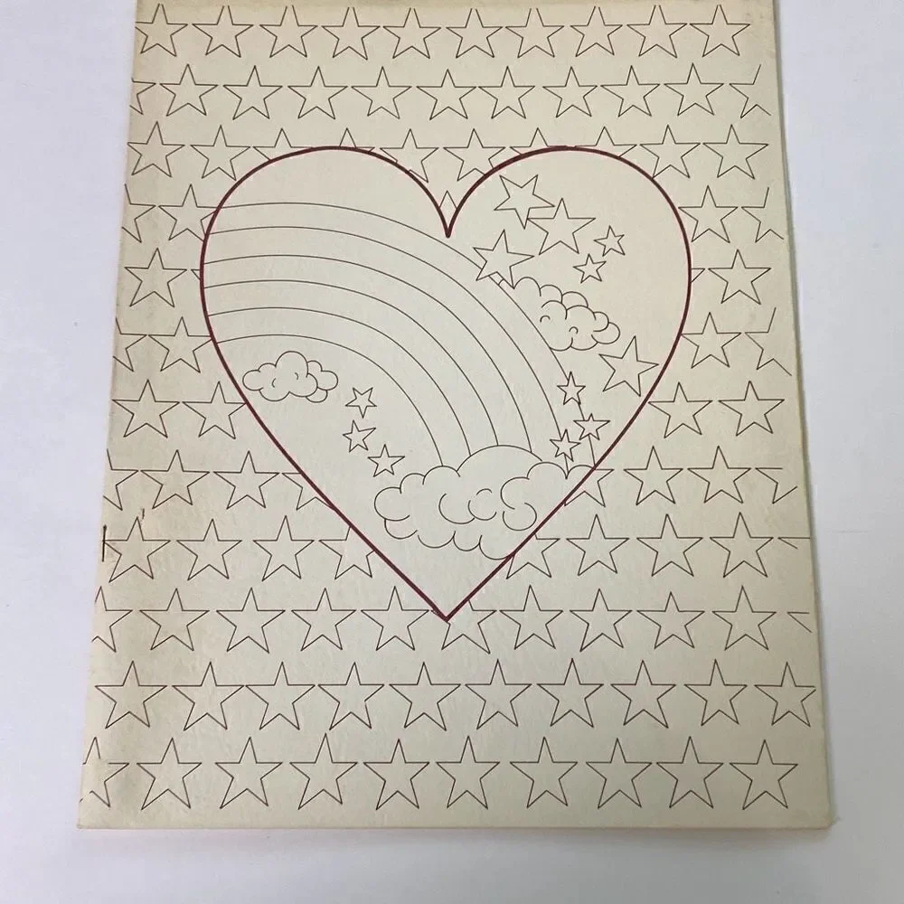 Lot 4 1980s Duo Tang Scribbler portfolio folders 57460 UNUSED